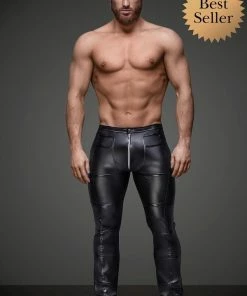 Noir Handmade Poland Mens Wet Look Trousers
