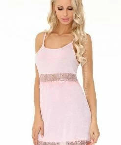 Livco Corsetti Lingerie Pink NIghtdress Nimatana