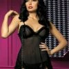 Obsessive Lingerie Poland Black Babydoll Joanna