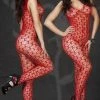Chilirose Lingerie Poland Flirty Red Bodystocking