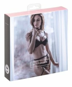 Noir Handmade Poland Lingerie Lace Bra And Panty Set