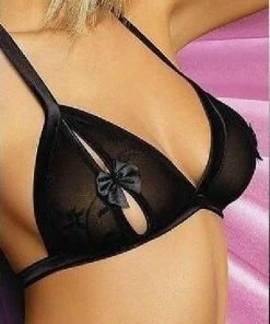 Obsessive Lingerie Poland Black Two-piece Lingerie Set