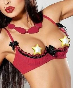 Axami Lingerie Open Bust Shelf Bra