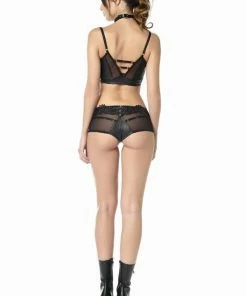 Patrice Catanzaro France Wet-Look Bra Pepper