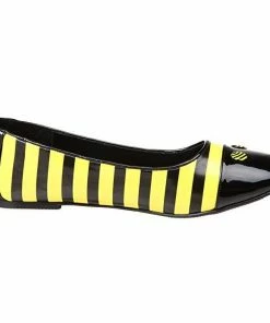 Funtasma Costume Footwear Costumes Bumble Bee Fancy Dress Shoes