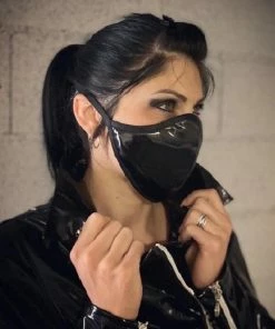 Patrice Catanzaro France Black Vinyl Mask