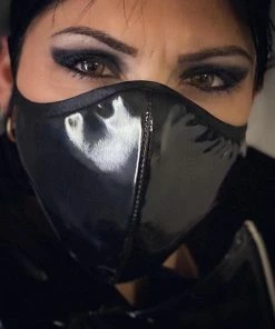 Patrice Catanzaro France Black Vinyl Mask