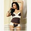 Obsessive Lingerie Poland Choco Camisole Top And Briefs