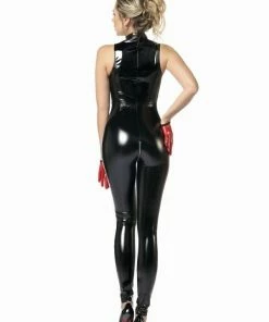Patrice Catanzaro France Clothing Black Vinyl Catsuit Angelica 11 Patrice Catanzaro France Clothing Black Vinyl Catsuit Angelica