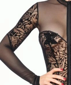 Patrice Catanzaro France Jumpsuits Mesh Cat-Suit Miria
