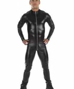 Patrice Catanzaro France Men`s Wet-Look Jumpsuit Ross Homme