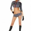 Forplay Costumes Five Piece Combat Cutie Costume