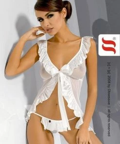 Obsessive Lingerie Poland White Baby Doll Nightdress