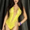 Chilirose Lingerie Poland Provocative Yellow Lingerie Body
