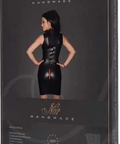 Noir Handmade Poland Shameless Black Wet Look Dress 9 Noir Handmade Poland Shameless Black Wet Look Dress