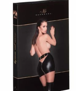 Noir Handmade Poland Mini Skirt F219 Clothing