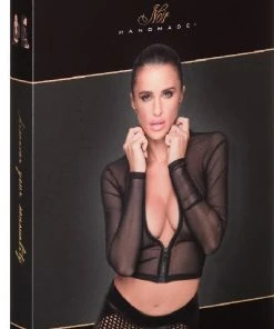 Noir Handmade Poland Zipped Top F220 Clothing