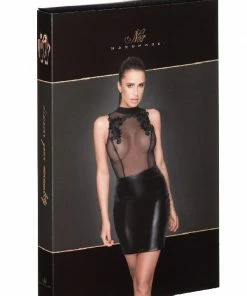 Noir Handmade Poland Clothing Sexy Dress F222