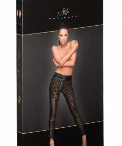 Noir Handmade Poland Laser Cut Leggings F233