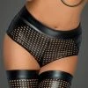 Noir Handmade Poland Laser-cut Shorts F235