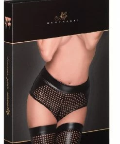 Noir Handmade Poland Laser-cut Shorts F235