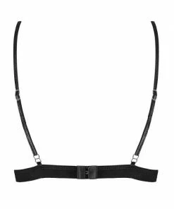 Noir Handmade Poland Lace Bralette Bra And Thong Lingerie