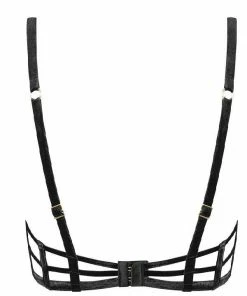 Noir Handmade Poland Lingerie Balconette Bra And Lace Brief