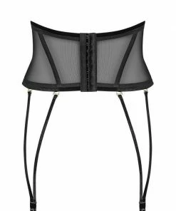 Noir Handmade Poland Lingerie Semi-corset With Suspenders 2018