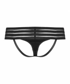 Noir Handmade Poland Wet-look Panty F161 Lingerie