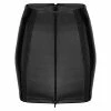 Noir Handmade Poland Clothing Eco-leather Skirt F171