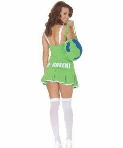 Elegant Moments USA Go Go Green Girl Costume
