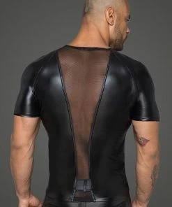 Noir Handmade Poland Men`s Wet-Look Top H056