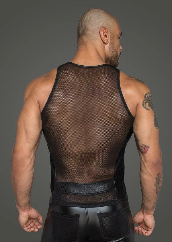 Noir Handmade Poland Men`s Vest Top H057 Clothing 4 Noir Handmade Poland Men`s Vest Top H057 Clothing