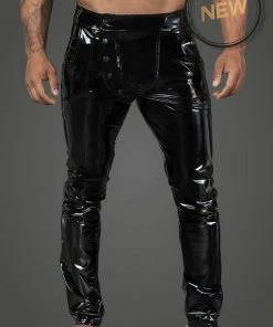 Noir Handmade Poland Men`s PVC Long Pants H060