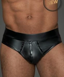 Noir Handmade Poland Mens Clothing And Lingerie Men`s Briefs H065