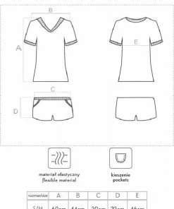 Livco Corsetti Lingerie Pyjama Set Harnette