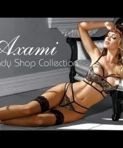 Axami Lingerie Stockings Axami V-7894 Tiraamisu