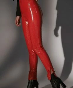 Patrice Catanzaro France Red Vinyl Leggings Jill Clothing 7 Patrice Catanzaro France Red Vinyl Leggings Jill Clothing