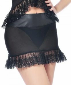 Patrice Catanzaro France Mesh Skirt Lucille Skirts