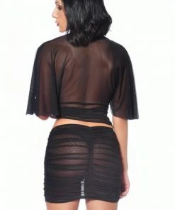 Patrice Catanzaro France Mesh Top Topaze Tops