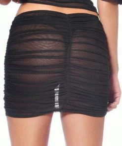 Patrice Catanzaro France Skirts Mesh Skirt Turquoise