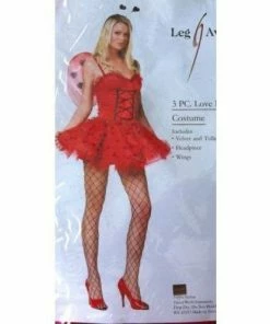 Leg Avenue Sexy Ladybird Costume With Wings
