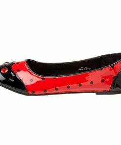 Funtasma Costume Footwear Ladybird Fancy Dress Shoes UK 3.5