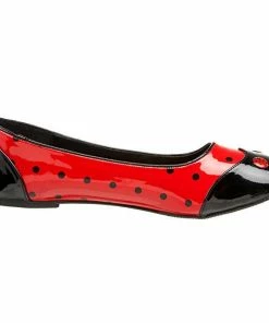 Funtasma Costume Footwear Ladybird Fancy Dress Shoes UK 3.5
