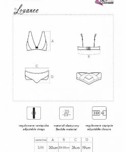 Livco Corsetti Four Piece Lingerie Set Anica
