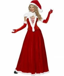 Smiffys Costumes Luxury Long Christmas Santa Dress 11 Smiffys Costumes Luxury Long Christmas Santa Dress