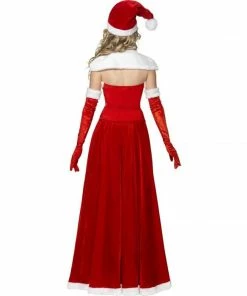 Smiffys Costumes Luxury Long Christmas Santa Dress