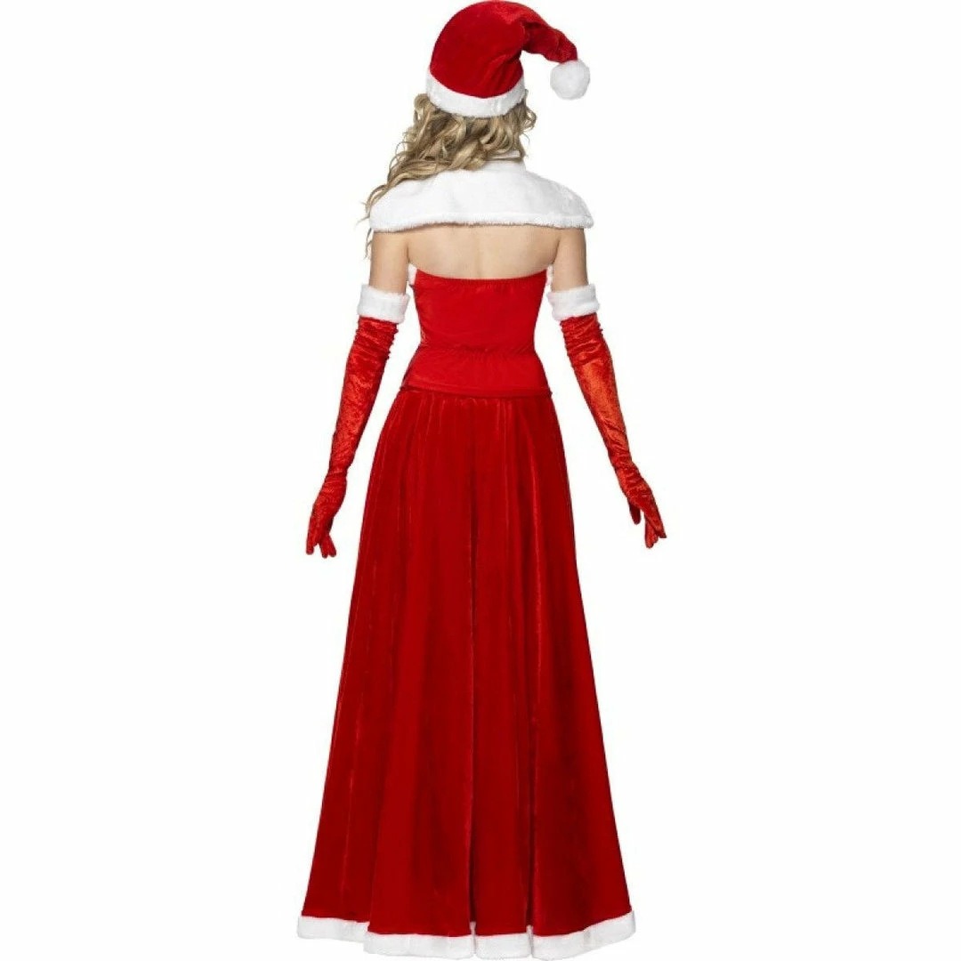 Smiffys Costumes Luxury Long Christmas Santa Dress 4 Smiffys Costumes Luxury Long Christmas Santa Dress