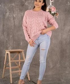 Merribel Pink Sweater Marynesta Clothing
