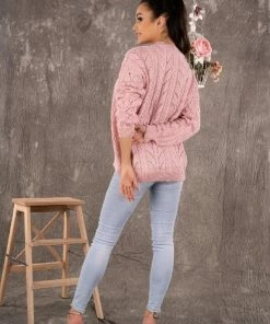 Merribel Pink Sweater Marynesta Clothing